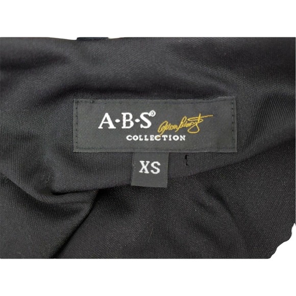 ABS WOMENS SIZE X-SMALL SHORT SLEEVE PRINT DRESS - Picture 5 of 6